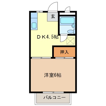 ロイヤル・ワタナベの物件間取画像